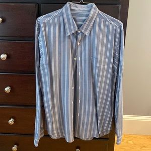 J. Crew Lightweight Chambray Buttondown, XL EUC